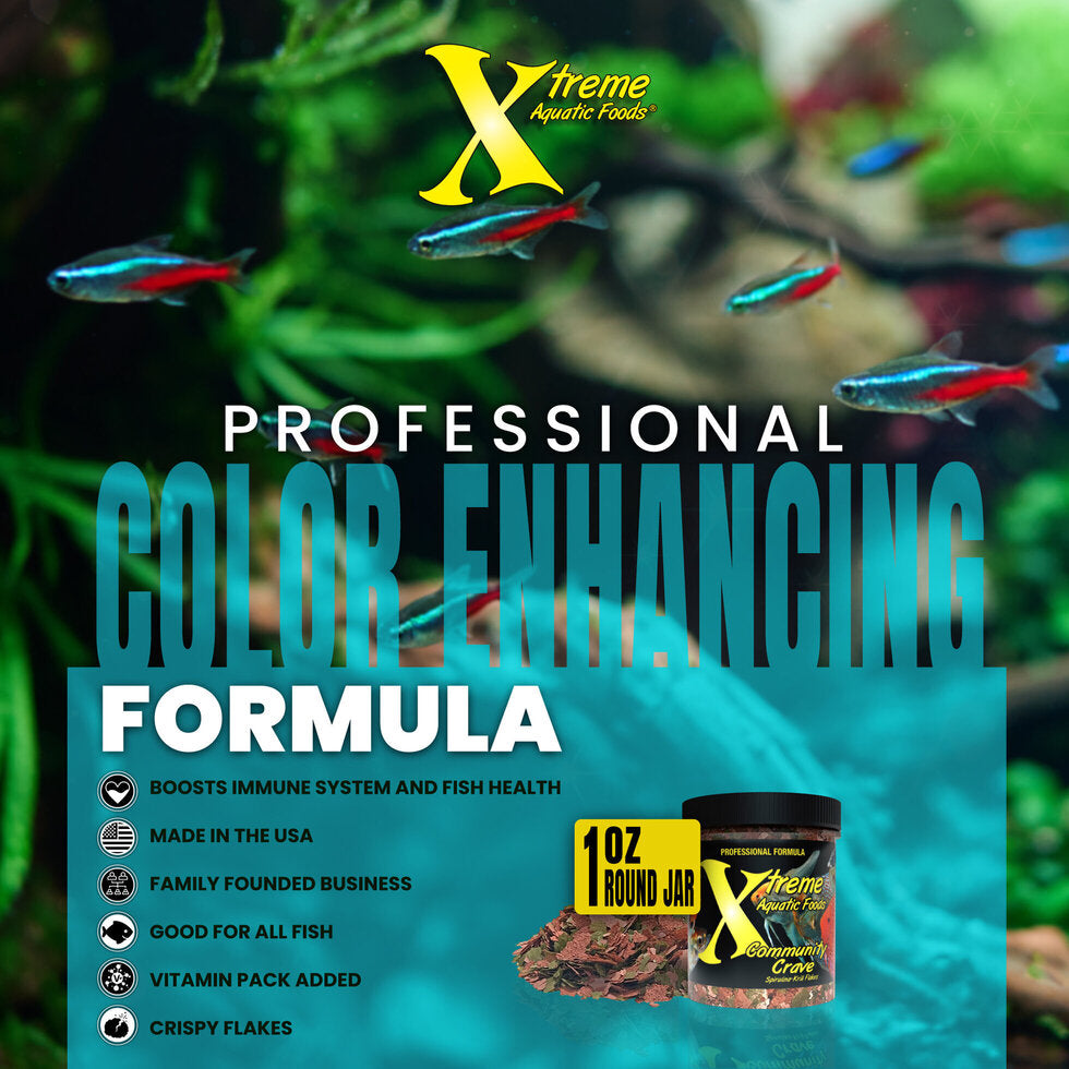 XTREME-Community Crave™ - Krill/Spirulina Flakes - MoonlightAquatics