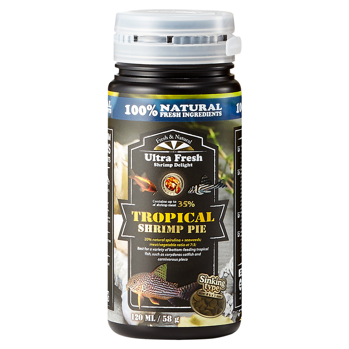 Ultra Fresh TROPICAL shrimp pie - MoonlightAquatics