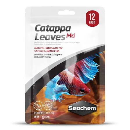 Seachem Catappa Leaves Md