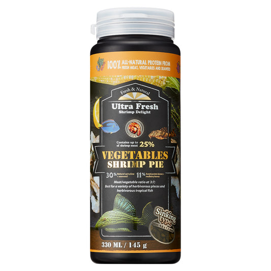 Ultra Fresh VEGETABLES shrimp pie - MoonlightAquatics