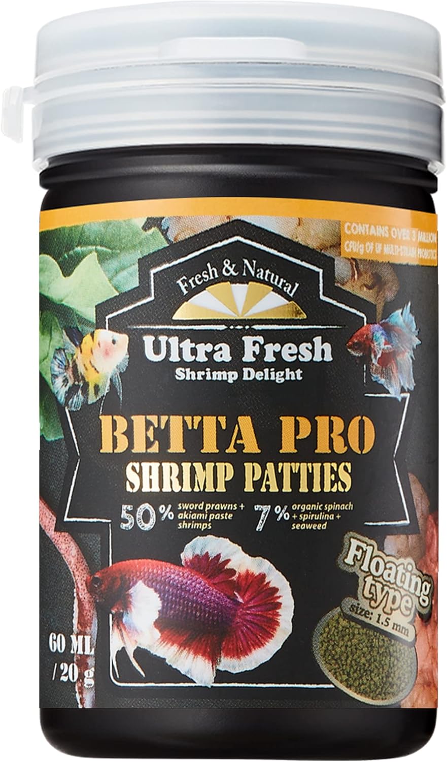 Ultra Fresh BETTA PRO shrimp patties - MoonlightAquatics