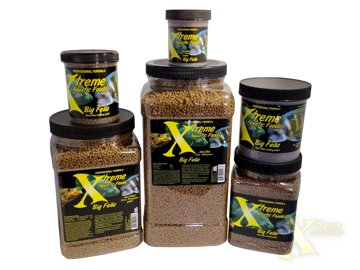 XTREME-Big Fella 3mm Pellet - MoonlightAquatics