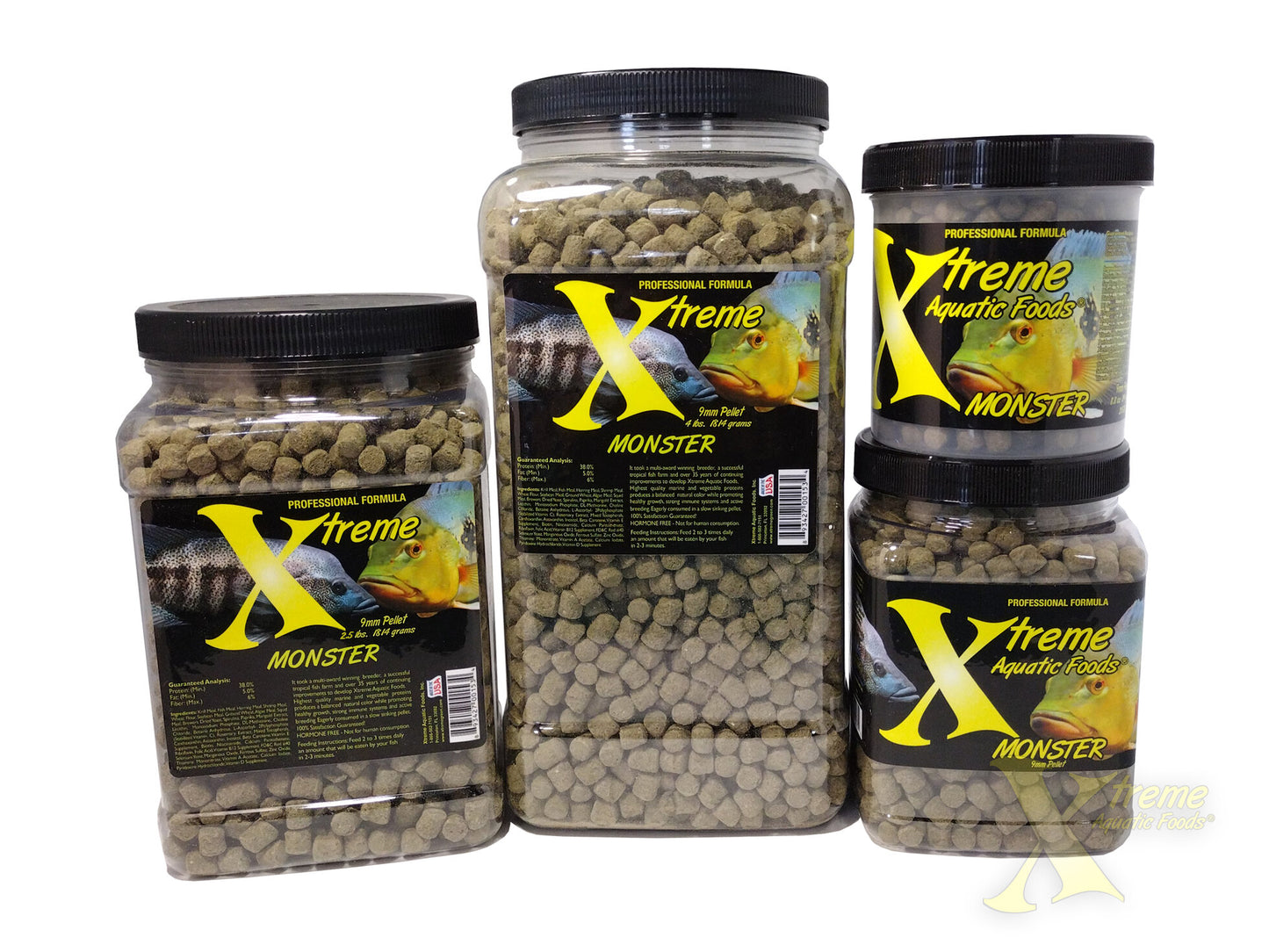 XTREME-Monster 9mm Pellets - MoonlightAquatics