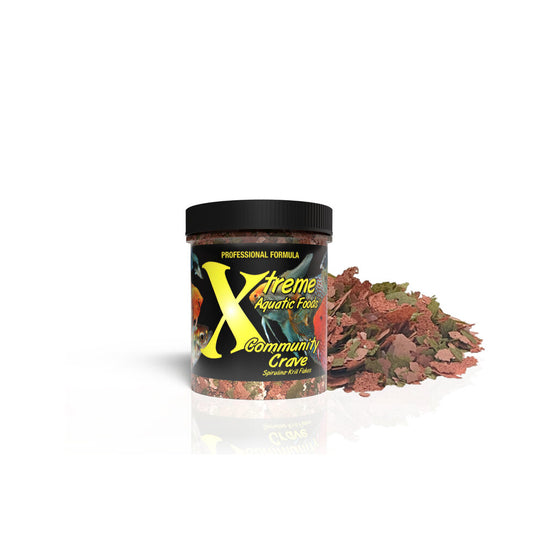 XTREME-Community Crave™ - Krill/Spirulina Flakes - MoonlightAquatics