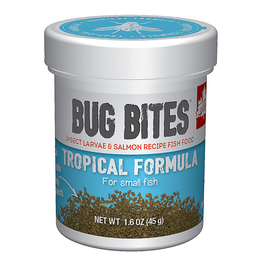 Fluval Bug Bites Sm Trop Fish Granules