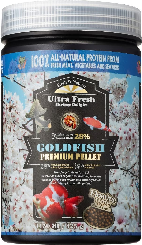 Ultra Fresh Goldfish Premium Pellet - MoonlightAquatics