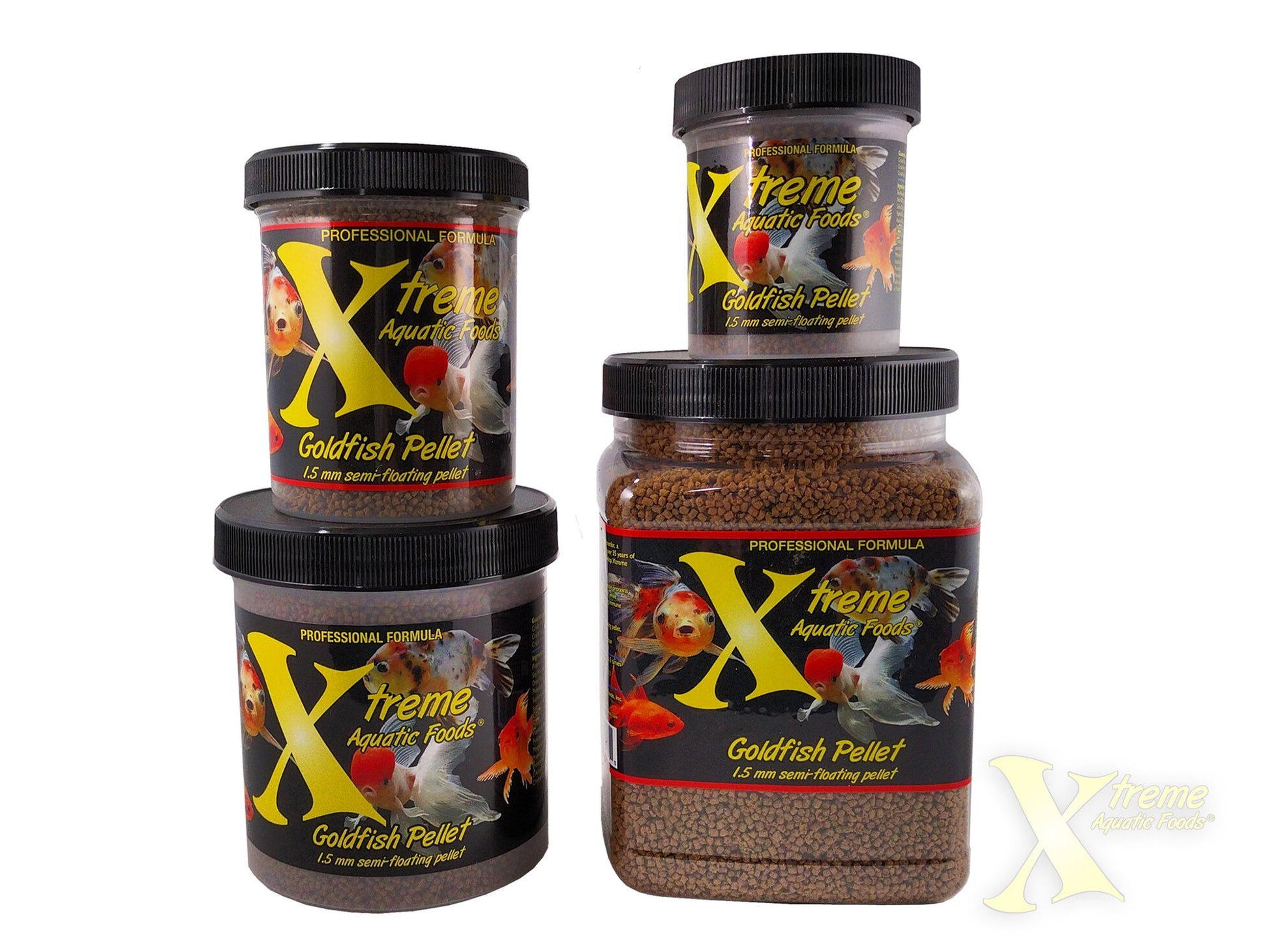 XTREME-Goldfish Pellets-1.5mm floating pellet - MoonlightAquatics